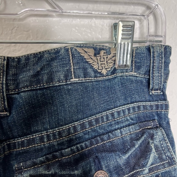 Tommy Hilfiger Jean Boys size 18 straight dark wash Blue Youth kids Dark Wash C2 - Picture 6 of 9